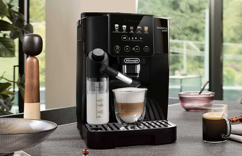 Machine Espresso Avec Broyeur DELONGHI Magnifica Start FEB22.31.SB - Inox