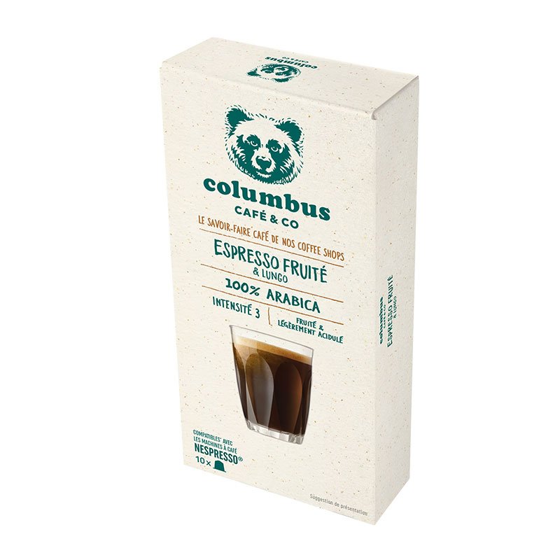 Café capsules espresso Brésil compatible Nespresso, U SAVEURS (x 10)